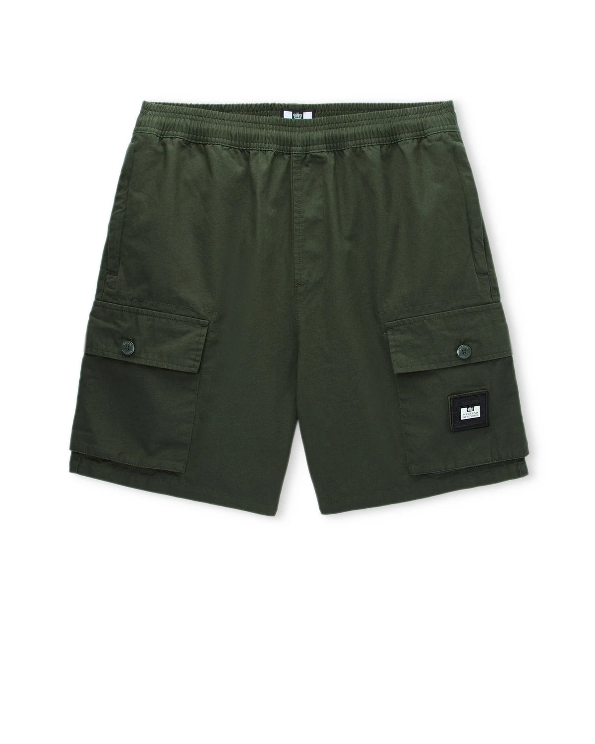 Weekend Offender Scopello Cargo Shorts Uomo - Black | Streetwear Terrace
