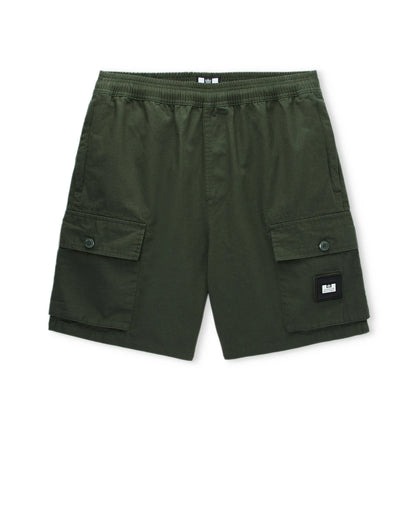 Weekend Offender Scopello Cargo Shorts Uomo - Black | Streetwear Terrace