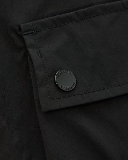 Weekend Offender Baraki Cargo Shorts Neri – Tessuto Tecnico
