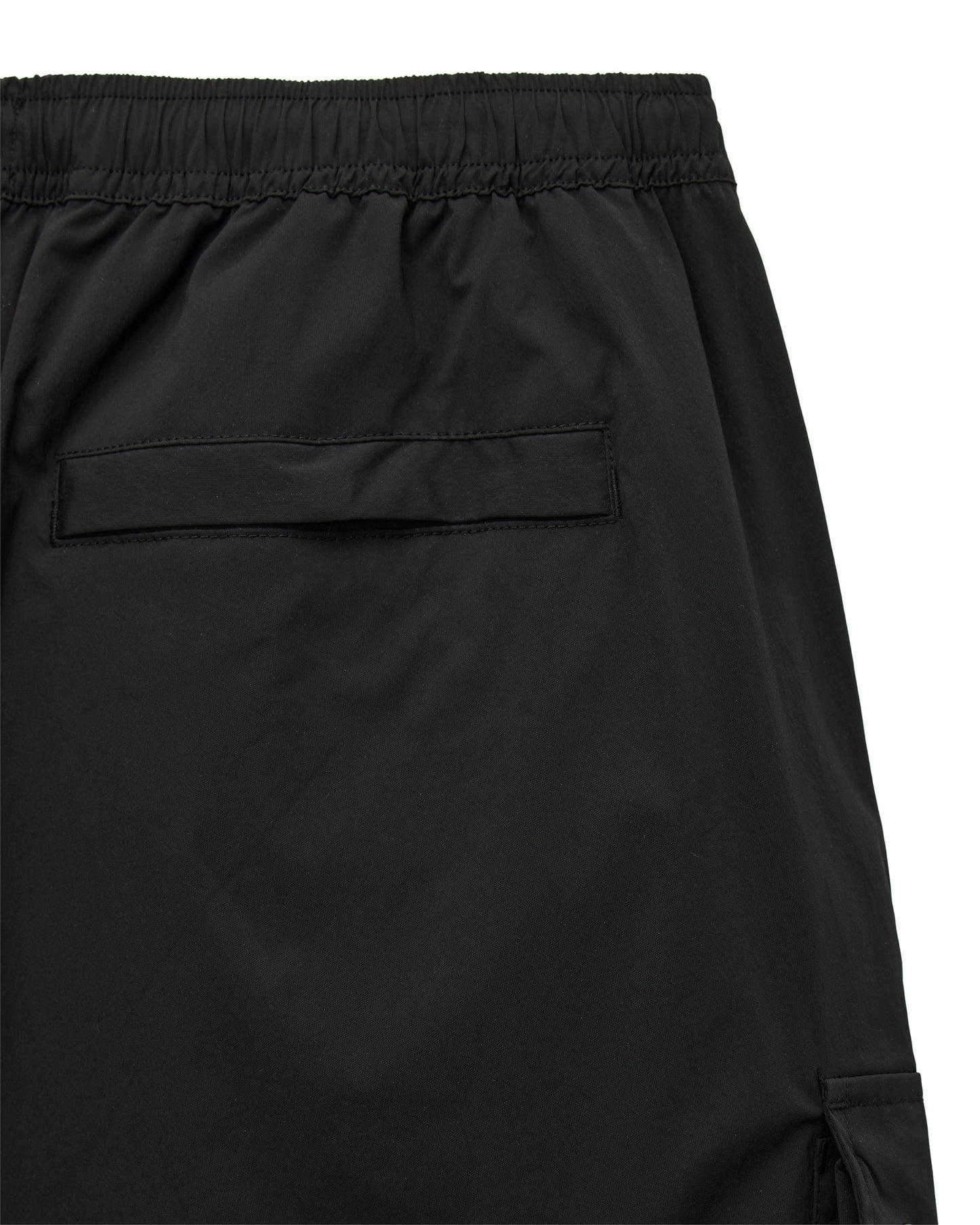Weekend Offender Baraki Cargo Shorts Neri – Tessuto Tecnico