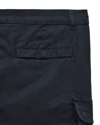 Weekend Offender Ksar Cargo Shorts Navy – Tessuto Tecnico Premium
