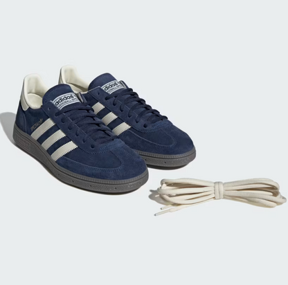 Adidas Handball Spezial Navy Blue uomo - profilo laterale suola gum terrace style