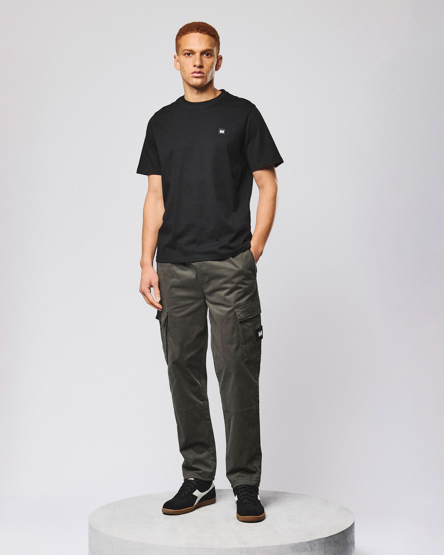 Weekend Offender Brooklands T-Shirt Uomo - Black | Streetwear Terrace
