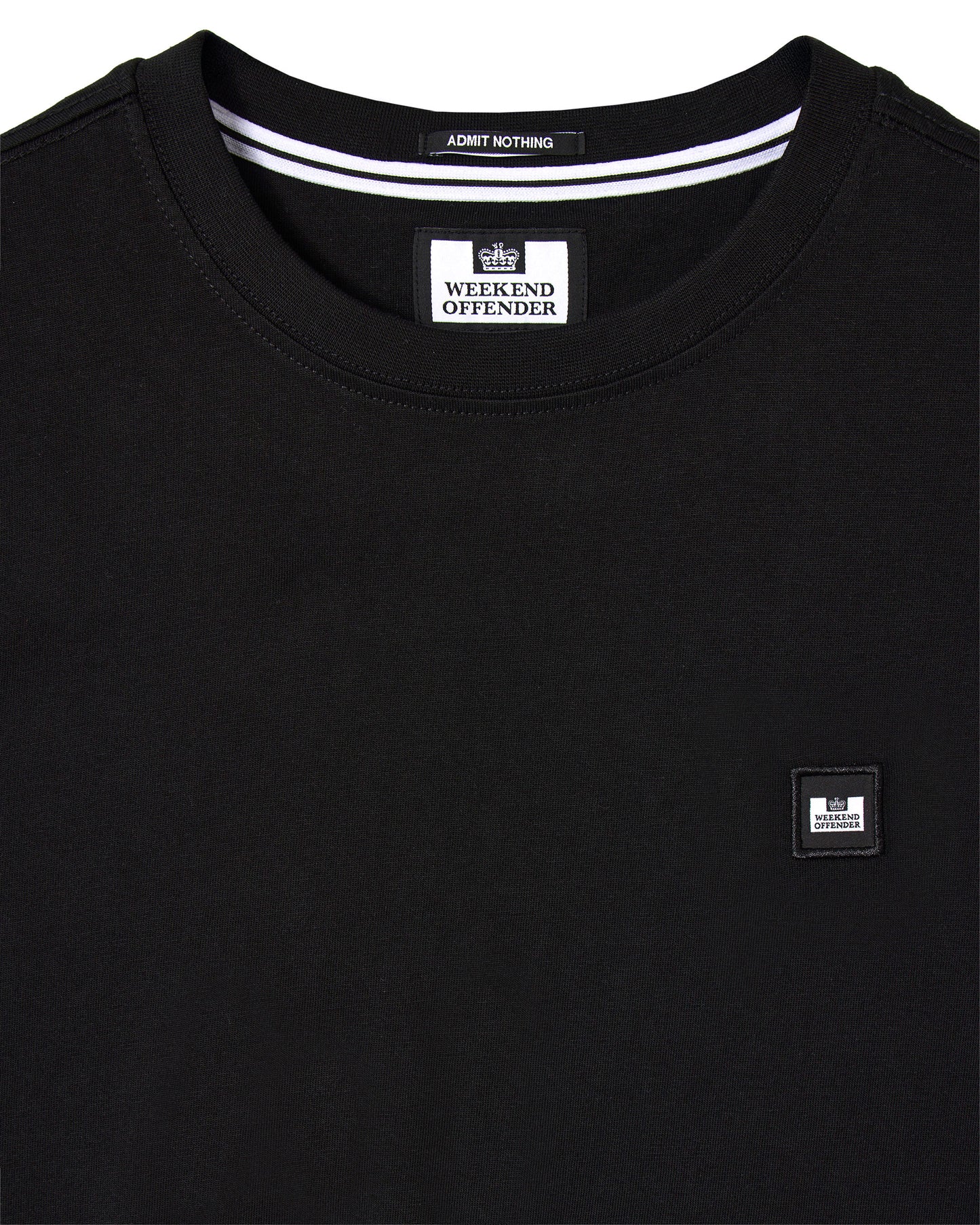 Weekend Offender Brooklands T-Shirt Uomo - Black | Streetwear Terrace