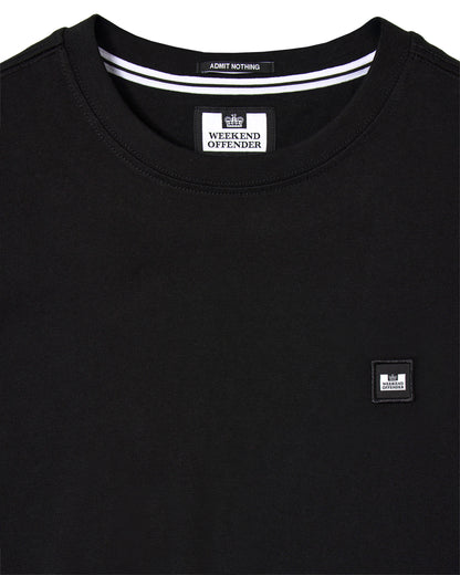 Weekend Offender Brooklands T-Shirt Uomo - Black | Streetwear Terrace
