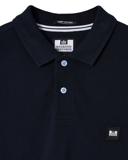 Weekend Offender Heathcote Polo Piqué Navy – Admit Nothing