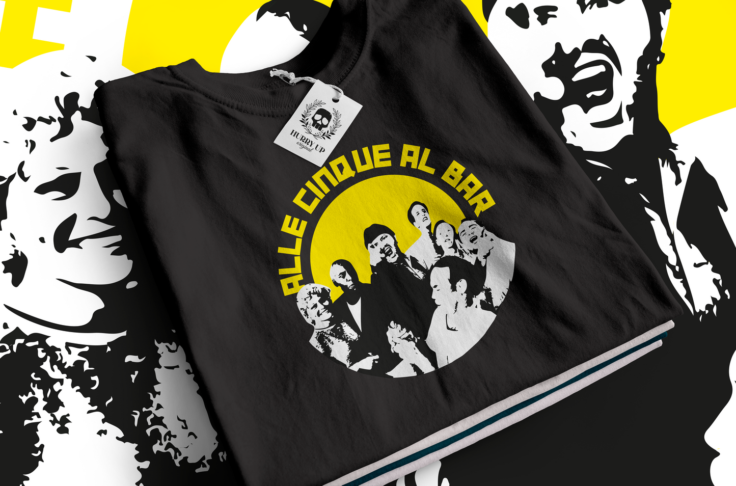 Hurry Up Al Bar T-shirt - Black