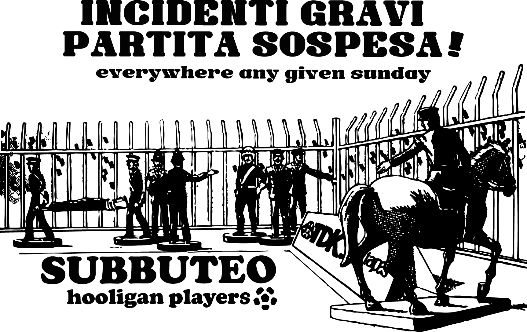 Hurry Up Subbuteo Hooligan Players - HurryUpshop