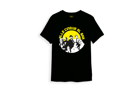 Hurry Up Nella Tempesta T-shirt Uomo - Black | Streetwear Calcio