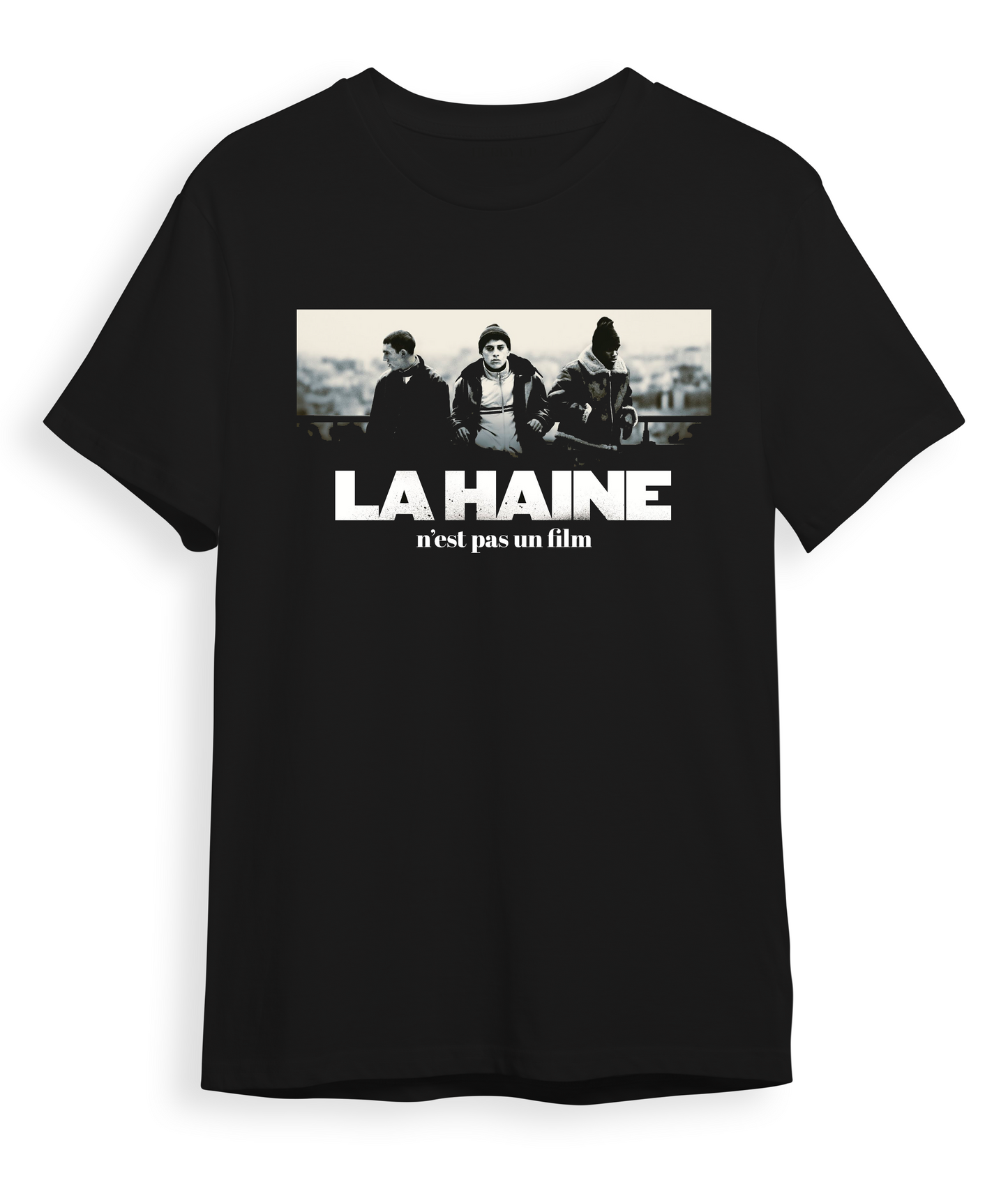 Hurry Up La Haine T-shirt Cinema Cult - Black