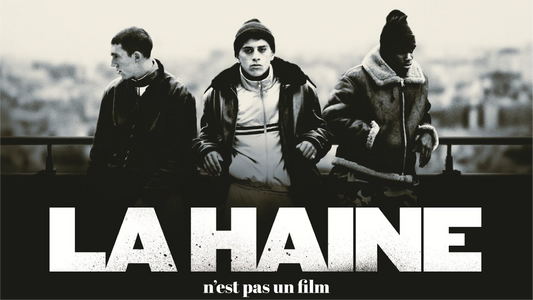 Hurry Up La Haine T-shirt Cinema Cult - Black