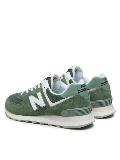 New Balance 574 Green White - Sneakers Classic Heritage